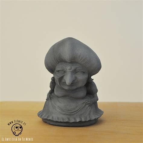 Yubaba sculpture - Fan art on Behance