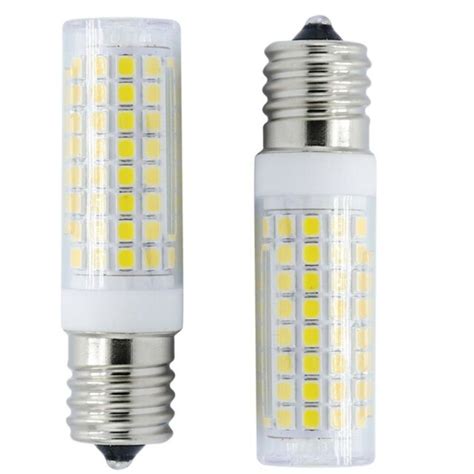 Dimmable E17 LED Bulb, E17 Intermediate Base, 120V 7 Watt White 6000K, 75W Ha... | eBay