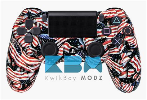 Purple Camo Ps4 Controller, HD Png Download , Transparent Png Image ...