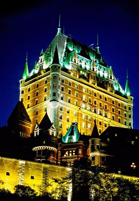 Hotel Fairmont Le Chateau Frontenac, Old Quebec City, Quebec, Canada | Quebec city canada ...