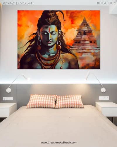 Eternal Essence of Shiva Painting OG01002 - Shiva Painting - Shiv Ji ...