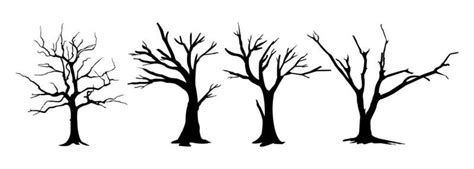 Tree Silhouette Vector Art, Icons, and Graphics for Free Download