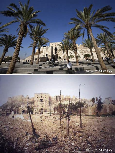 30 Before And After Pics Of Aleppo Reveal What War Did To Syria’s ...