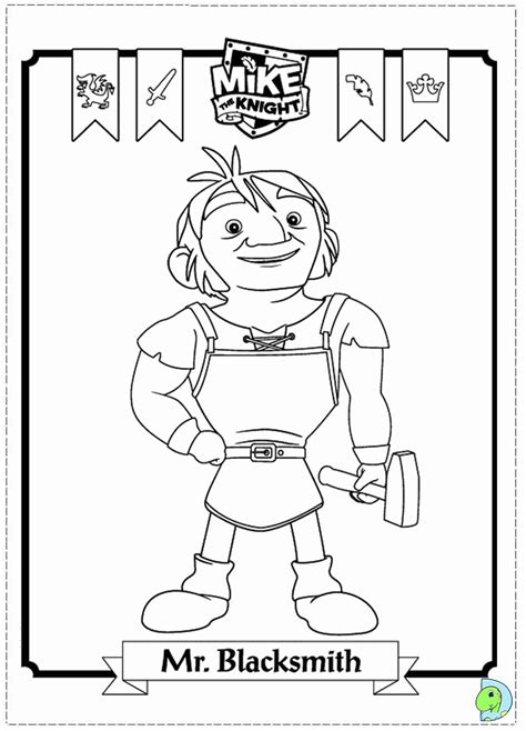 Free Mike The Knight Coloring Pages, Download Free Mike The Knight Coloring Pages png images ...