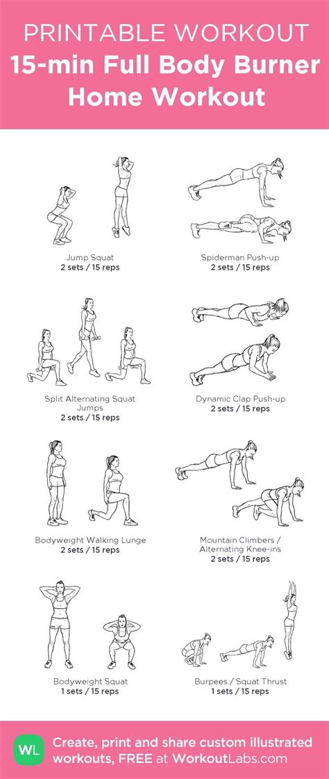 Printable Workout Routines