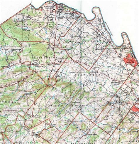 Chester County Pa Map Of Townships - Oakland Zoning Map