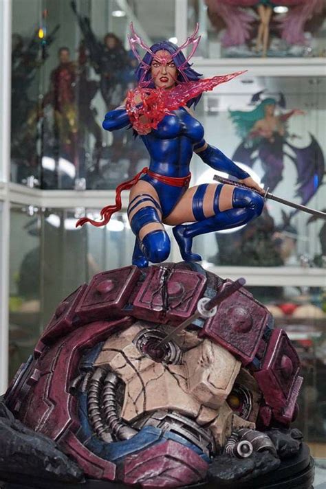 Psylocke Fan Art Statue 1/4 Marvel Figure, Marvel Action Figures ...