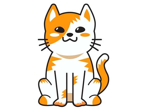 lindo gato o gatito animal miau dibujos animados mascotas esponjosas colección de vectores ...