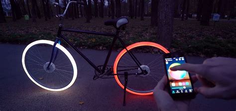 Lighting Up Glue Stick Bicycle Tyres With RGB | Flipboard