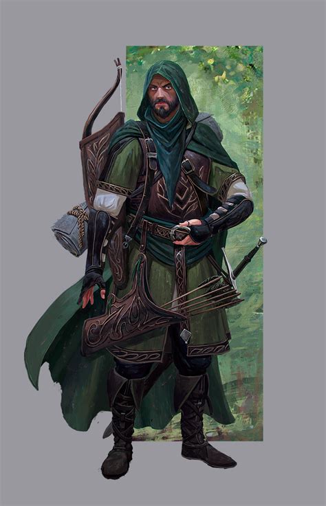 My D&D character art collection - male humanoid characters (part 1 ...