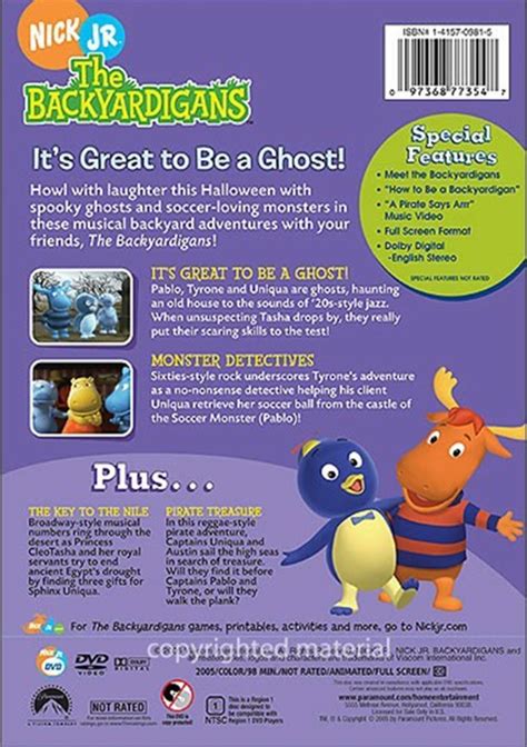 Backyardigans, The: It's Great To Be A Ghost! (DVD 2005) | DVD Empire