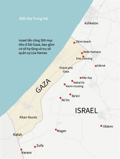 Video và bản đồ hé lộ Israel đã bị Hamas đánh úp bất ngờ như thế nào