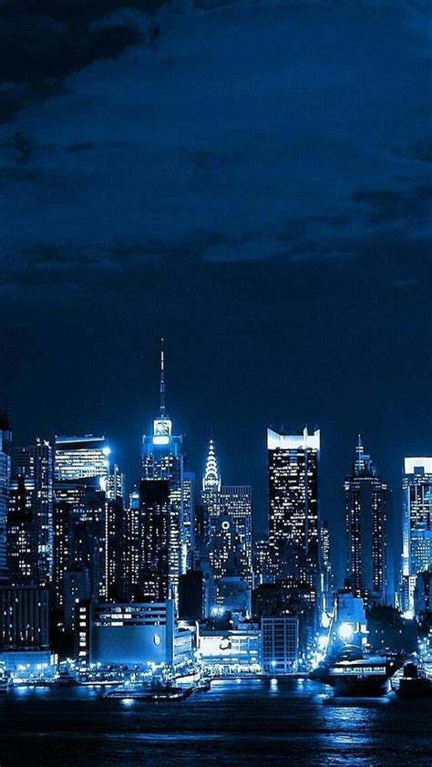 Pin by Ash. on All My Things | City wallpaper, Blue aesthetic dark, Dark blue wallpaper