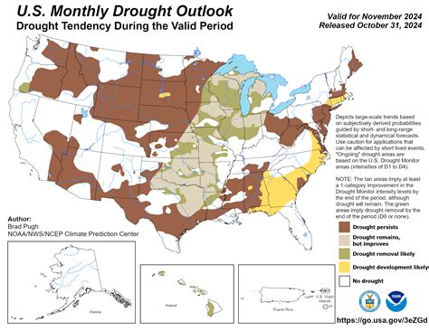 United States Drought Map - Updated Realtime