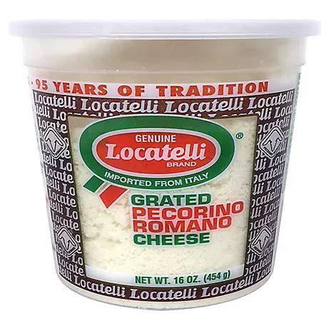 Locatelli Grated Pecorino Romano Cheese (16 oz.) - Sam's Club