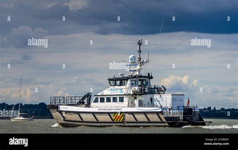 Seacat offshore windfarm support vessel hi-res stock photography and images - Alamy