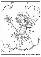 Fairy Coloring Book  35 Pages – I Heart Crafty Things sketch template