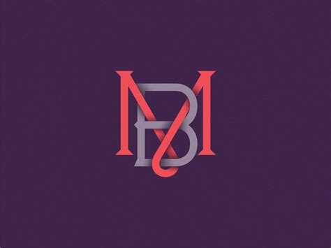 Monogram MB | Monogram logo design, Letter logo design, Initials logo ...