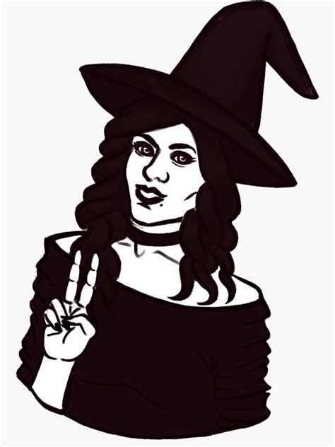 "Witch Yennefer Classic ." Sticker by benspwlevyjs | Redbubble