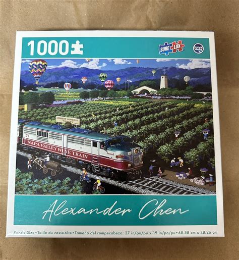 California Wine Country 1000 pc puzzle Alexander Chen CA Wine Country ...