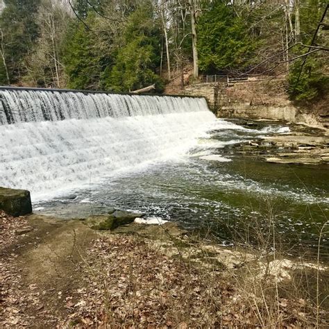 Pin by Beth Toppi on Mill creek park | Mill creek park, Natural landmarks, Waterfall