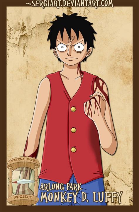 EPP - Arlong Park: Luffy by SergiART on DeviantArt | One piece movies ...