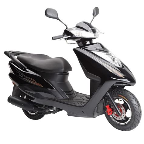 125CC Gas Motor Scooter , Gas Powered Mopeds For Adults Disk / Drum Brake