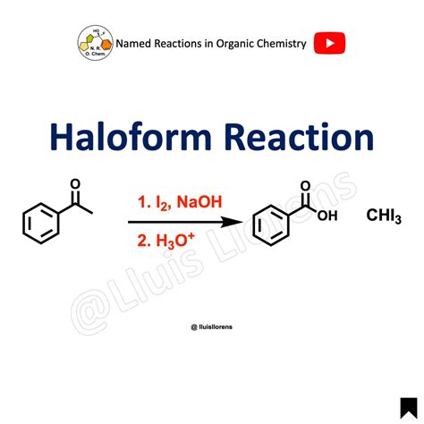 Haloform Reaction - NROChemistry