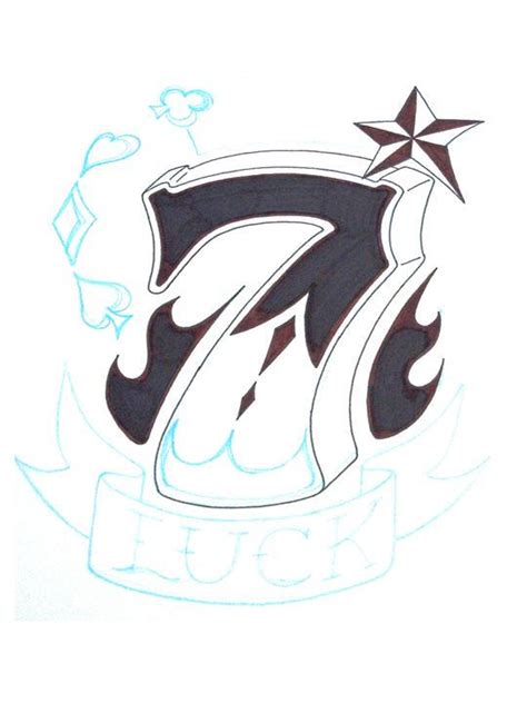 Lucky 7 Tattoo by TINNOKA on DeviantArt