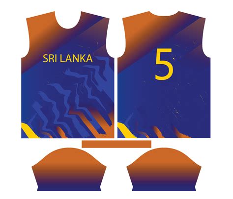 Srilanka cricket team sports kid design or Sri Lankan cricket jersey ...