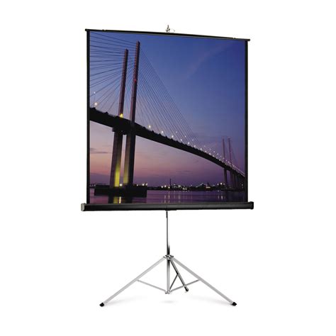 Da-Lite 40124 Picture King Tripod Screen (Matte White, 1:1, 85 Inch)