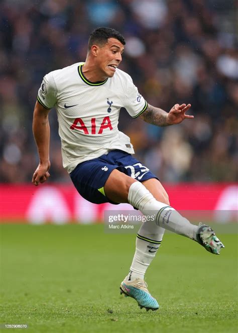 Pedro Porro of Tottenham Hotspur during the Premier League match ...