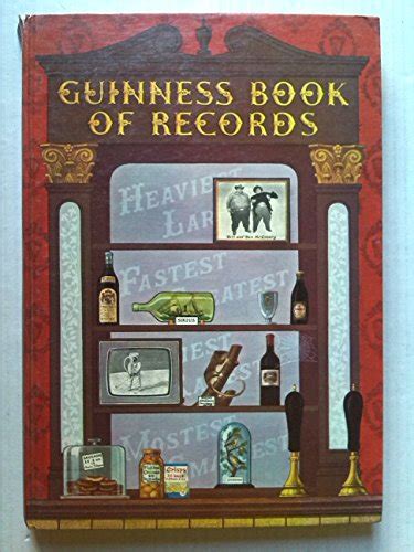 Guinness Book of Records by Mcwhirter, Norris; McWhirter, Ross Book The ...