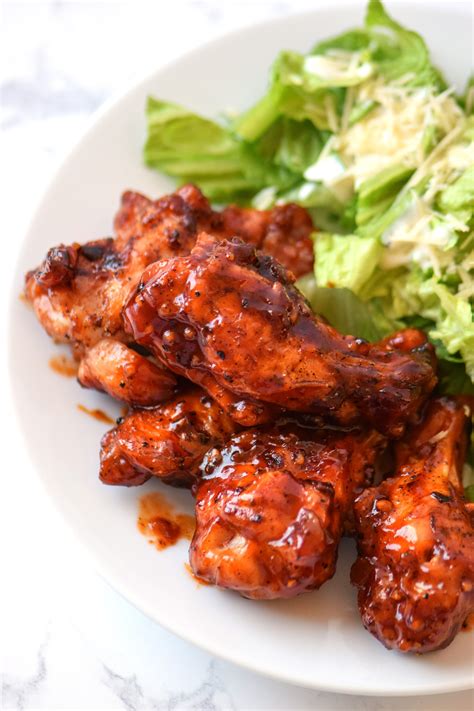 Smoky Habanero Barbecue Grilled Chicken Wings - Project Meal Plan