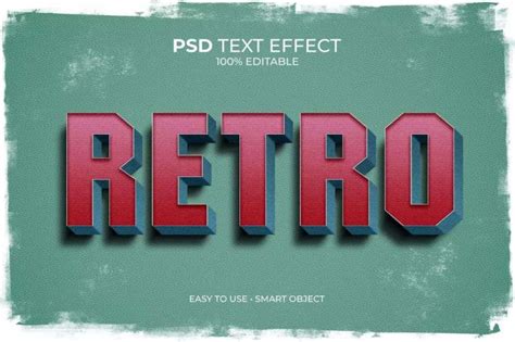 40+ Exquisite Retro Text Effects for Photoshop – Creatisimo