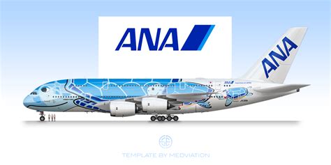 ANA, Airbus A380-800 JA381A "Hawaiian Sky - ANA Blue" - Real world liveries - Gallery - Airline ...