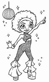 Disco Coloring Pages  Coloring Home sketch template