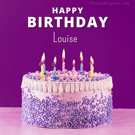 100+ HD Happy Birthday Louise Cake Images And Shayari