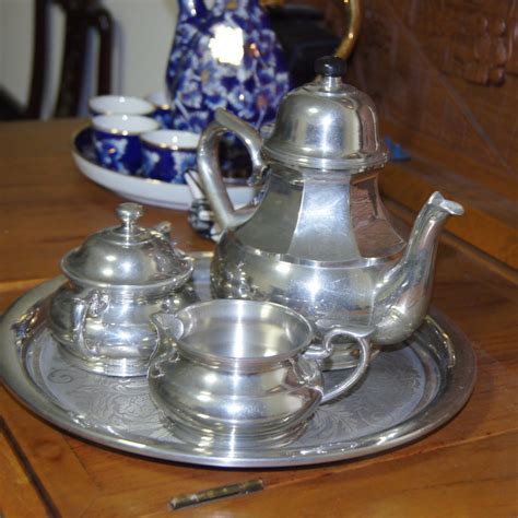 Royal Selangor Tea Set and Plate, Furniture & Home Living, Home Decor ...