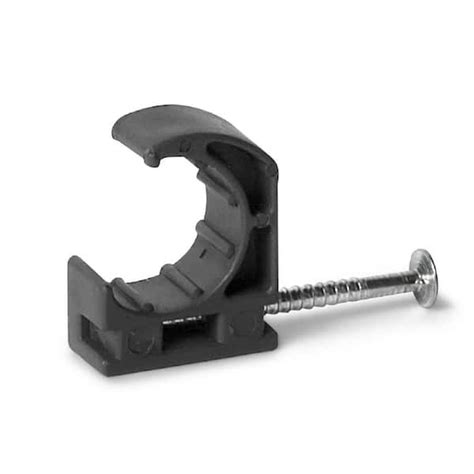 Oatey 1/2 in. Half Pipe Clamp with Nail (50-Pack) 33567 - The Home Depot