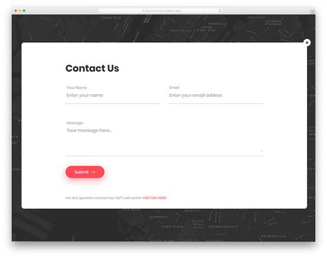 40 Best Free HTML5 & CSS3 Contact Form Templates 2024 - Colorlib