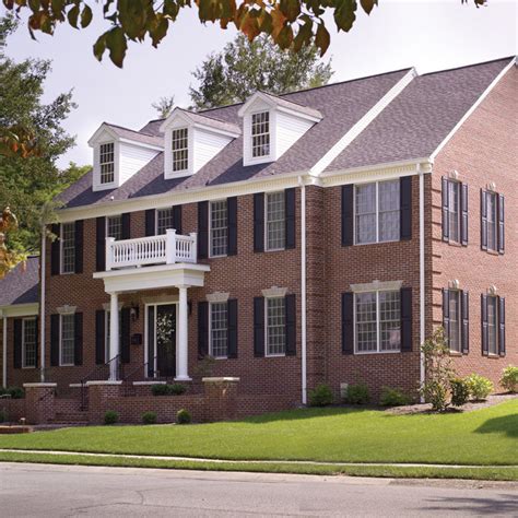 Traditional Brick Two Story House - Photos & Ideas | Houzz