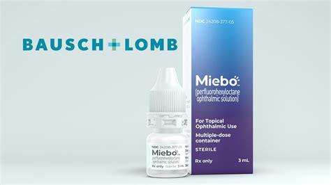 FDA Approves Bausch + Lomb’s Miebo for Dry Eye Disease - Eyewire+