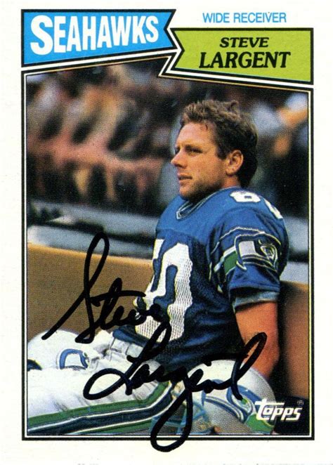 Steve Largent | PSA AutographFacts℠