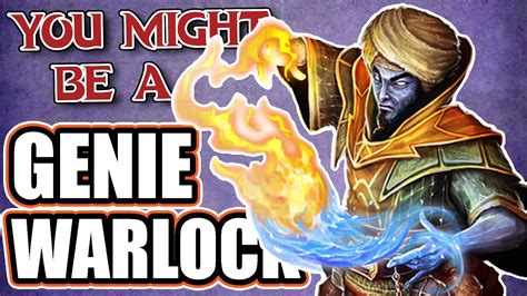 You Might Be a Genie Warlock | Warlock Subclass Guide for DND 5e - YouTube