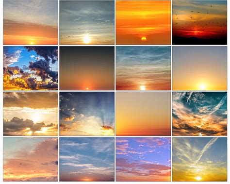 50 Sunrise Sky Overlays for Lightroom Sunrise Overlay - Etsy Canada