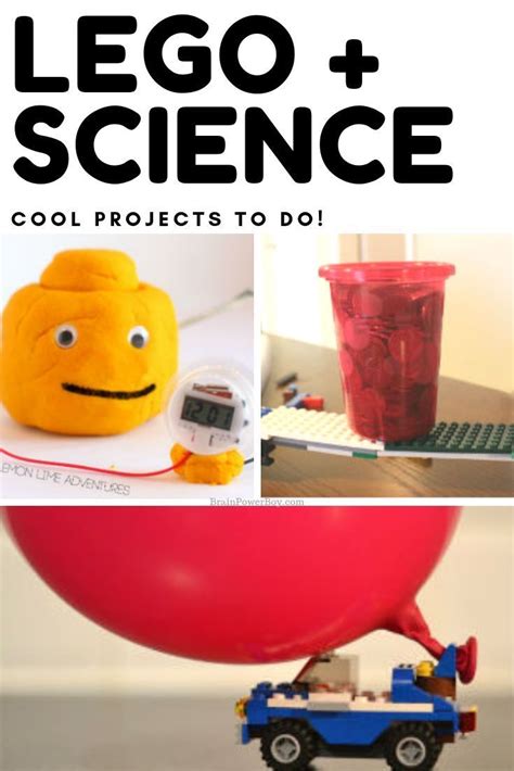 Awesome LEGO Science Projects | Science projects, Science activities ...