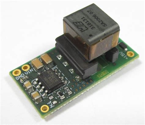 Extremely Compact Isolated Auxiliary Supply for SiC-MOSFET Gate Driver