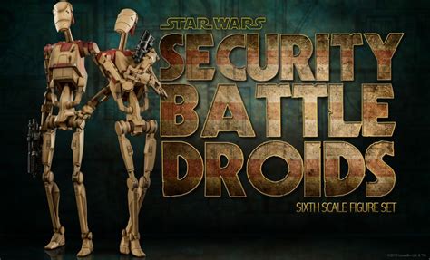 Security Battle Droids Set? Roger Roger! | Battle droid, Star wars action figures, Star wars