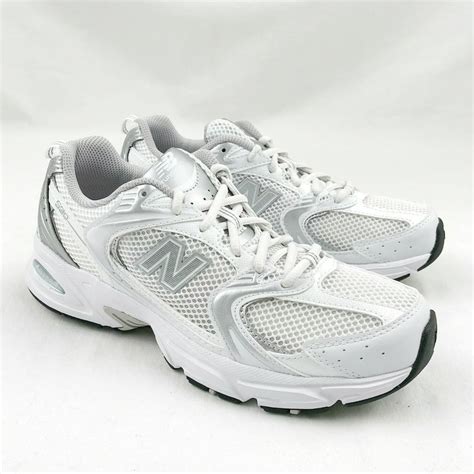 New Balance 530 Retro White Silver Running Shoes Men's Sneakers ...